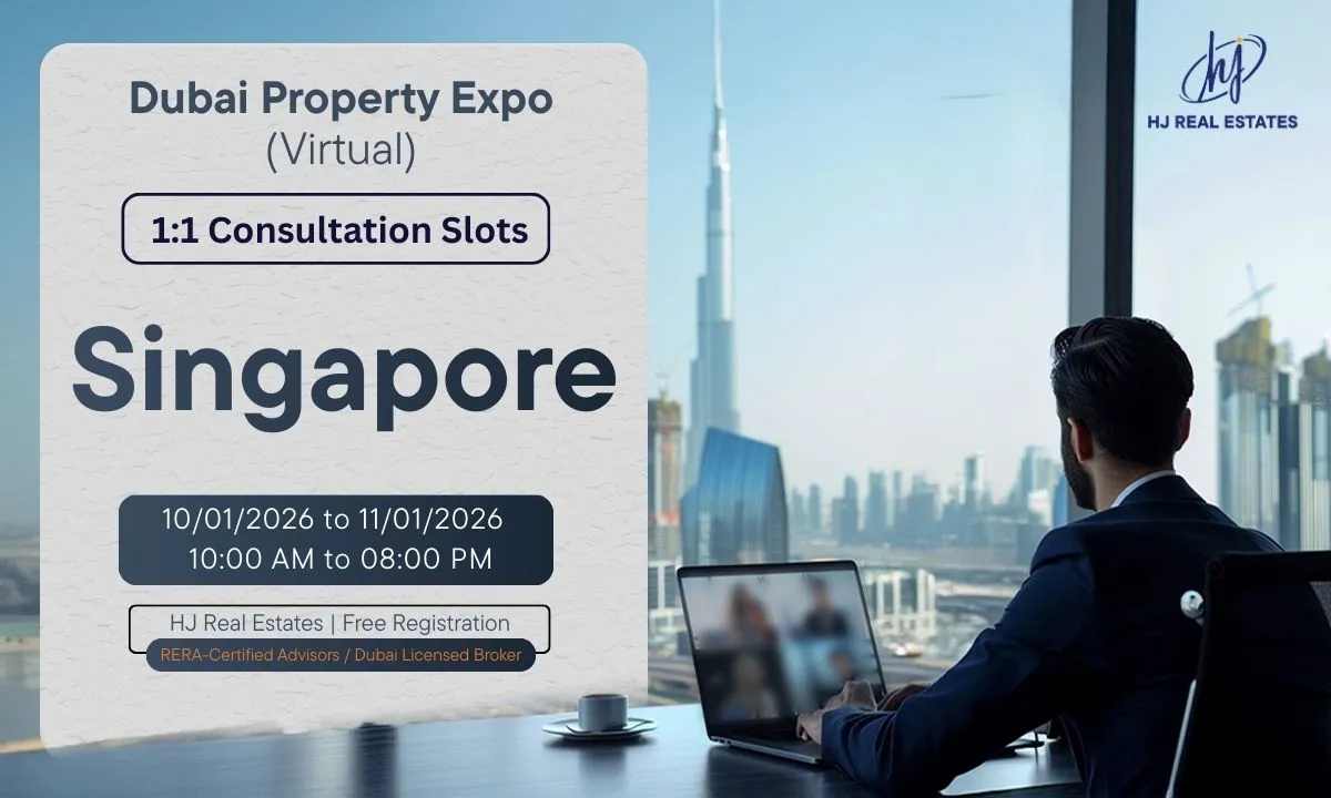 Online Dubai Property Investment Opportunities for Singapore Residents