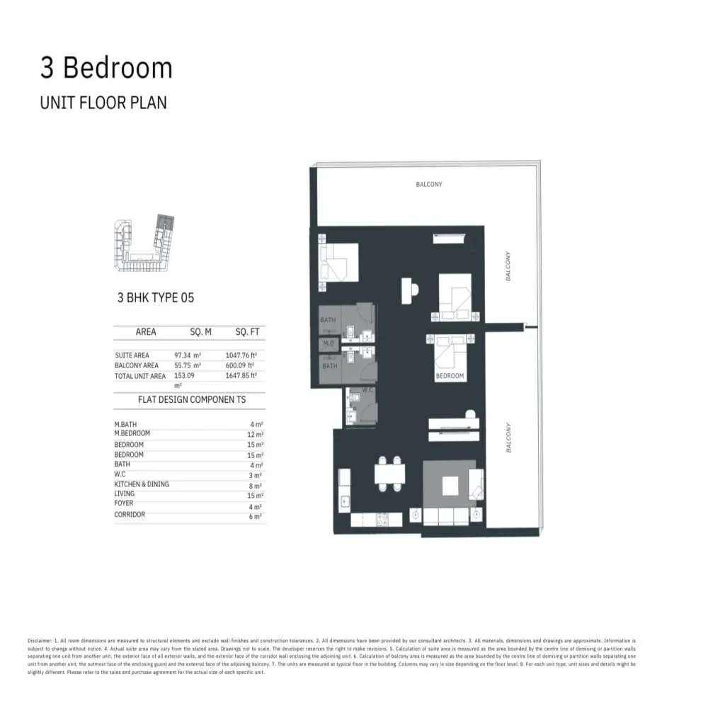 3 bedroom