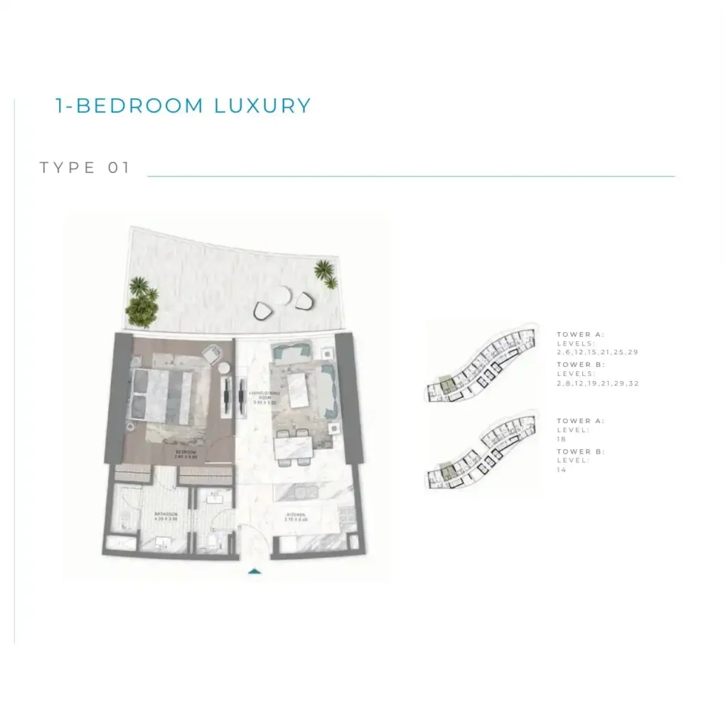 1 bedroom